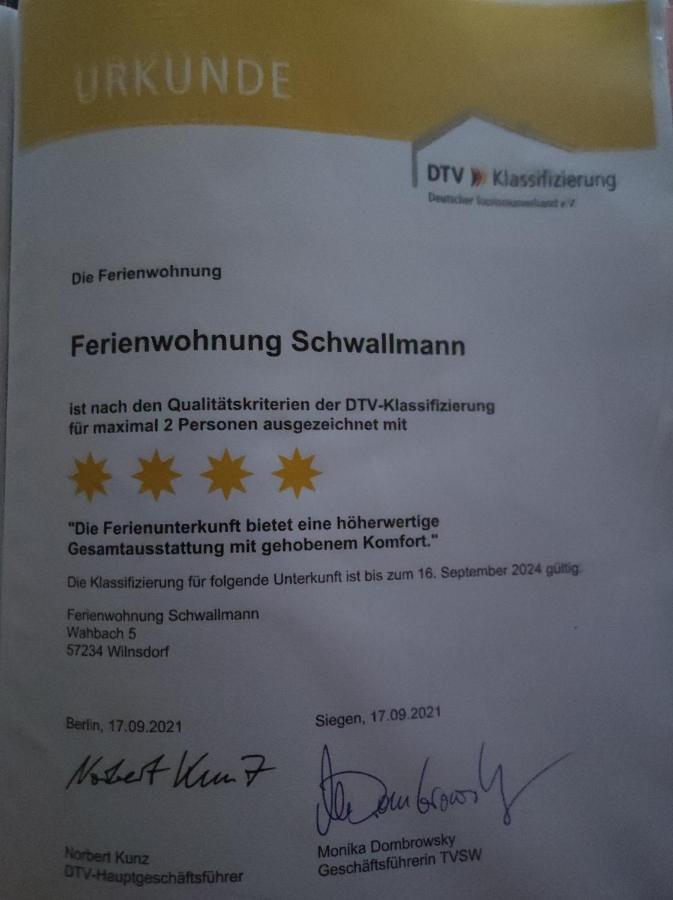 Ferienwohnung Schwallmann Wilnsdorf Bagian luar foto
